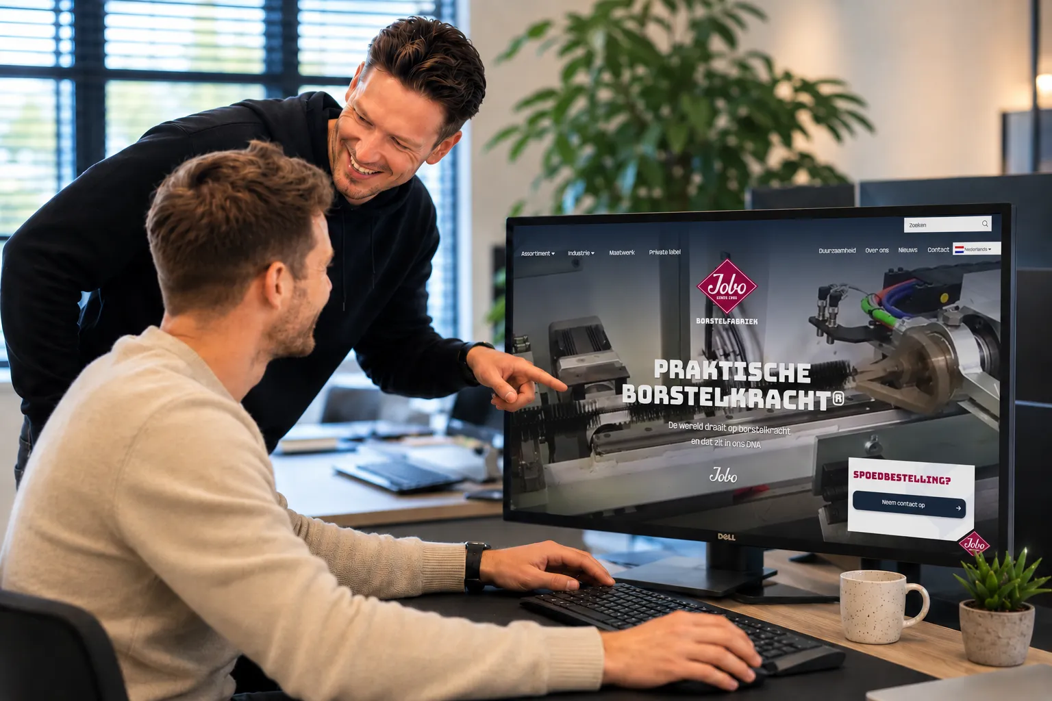 We ontwerpen websites, applicaties en digitale processen samen met de mensen die ze gebruiken. Van UX/UI en koppelingen tot prototypes en slimme inzet van AI.
